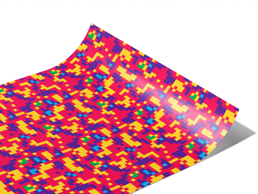 Carried Watermelon Pixel Vinyl Wraps~Rwraps Series 914 Digitally Printed Vinyl Wrap~0