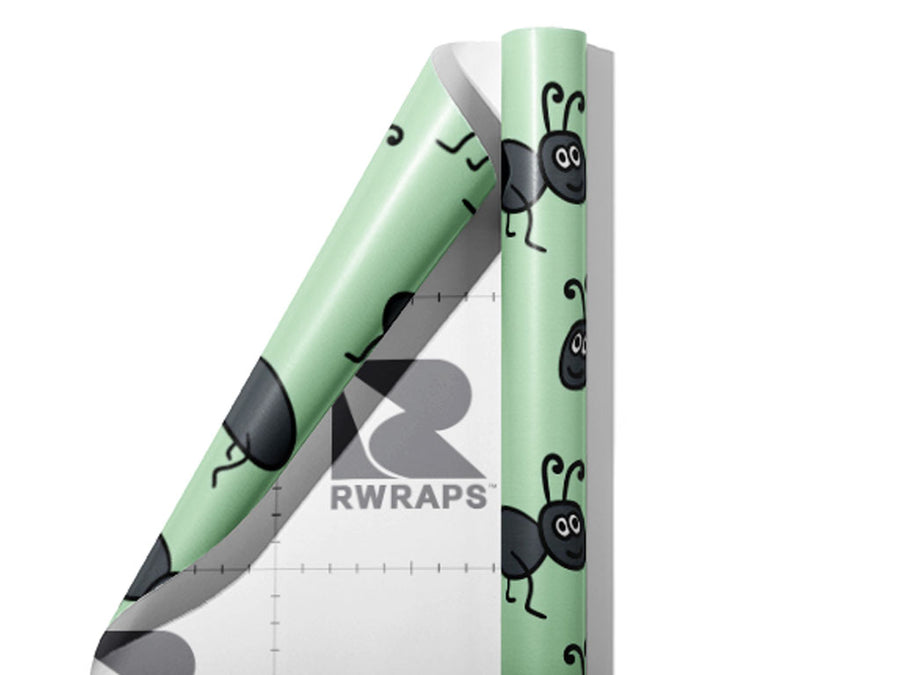 Cartoon Brothers Bug Wrap Film Sheets~Rwraps Series 914 Cartoon Brothers Bug Scrolled Sheet~3