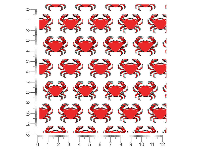 cartoon crabs salt water 1ft x 1ft Craft Sheets