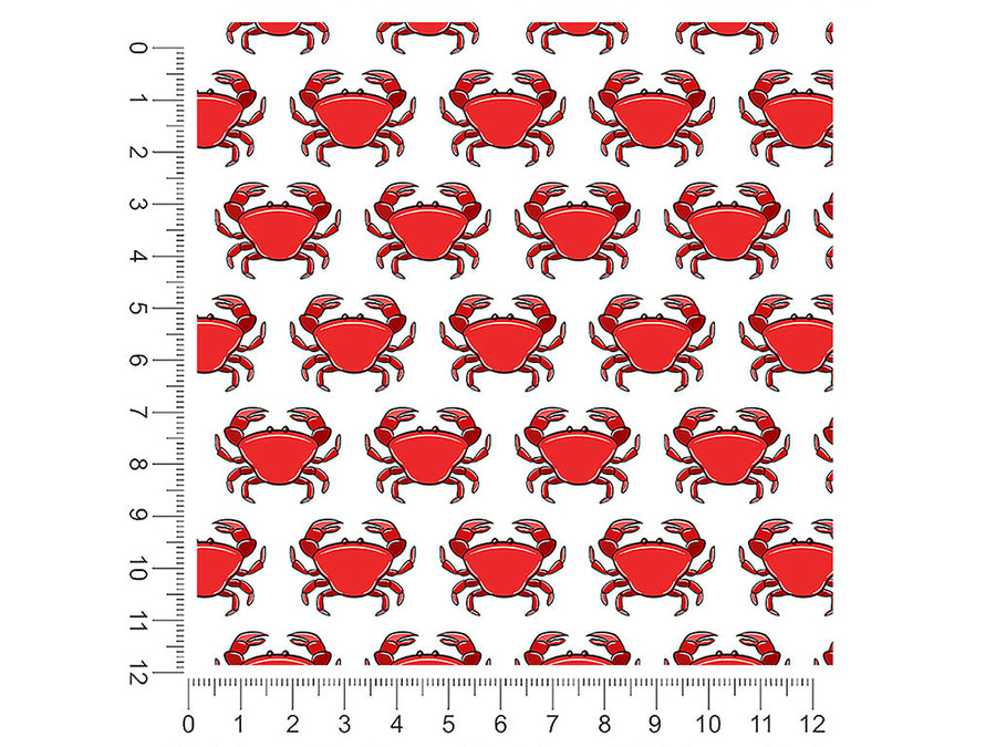 cartoon crabs salt water 1ft x 1ft Craft Sheets