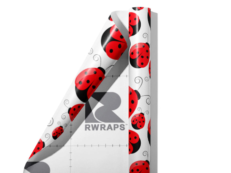 Cartoon Cuties Bug Wrap Film Sheets~Rwraps Series 914 Cartoon Cuties Bug Scrolled Sheet~3