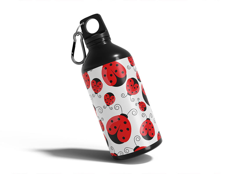 cartoon cuties bug Water Bottle DIY Stickers