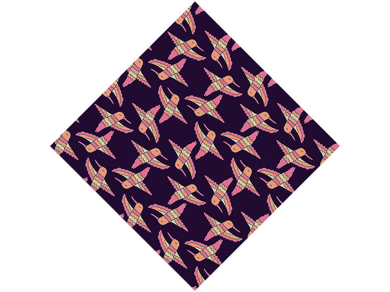 Cartoon Dancers Birds Vinyl Wrap Pattern