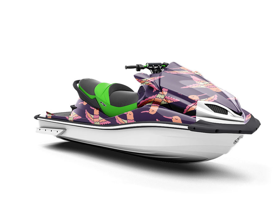 Cartoon Dancers Birds Jet Ski Vinyl Customized Wrap