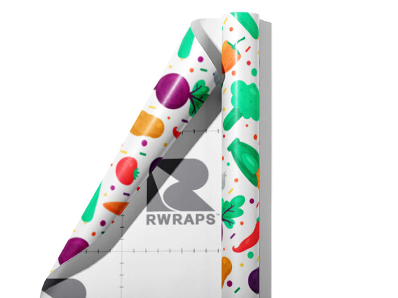 Cartoon Harvest Gardening Wrap Film Sheets~Rwraps Series 914 Cartoon Harvest Gardening Scrolled Sheet~3