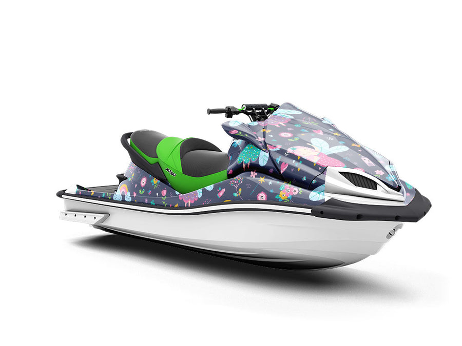 Cartoon Magic Fantasy Jet Ski Vinyl Customized Wrap