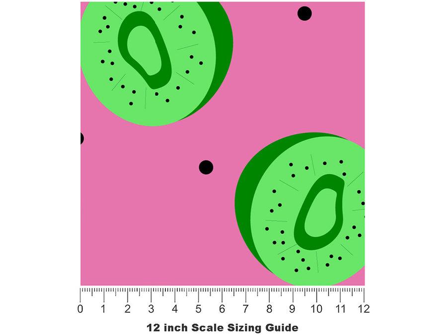 Cartoon Tang Fruit Vinyl Film Pattern Size 12 inch Scale~Rwraps Cartoon Tang Fruit Sizing Chart~2