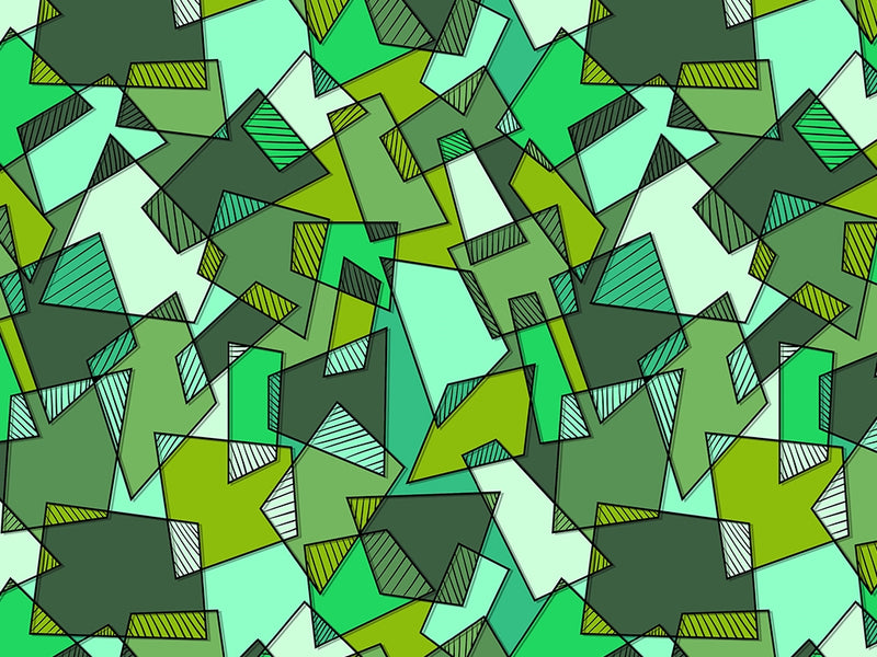Castleton Cubes Mosaic Vinyl Wrap Pattern~Rwraps Series 914 Digitally Printed Vinyl Wrap~0