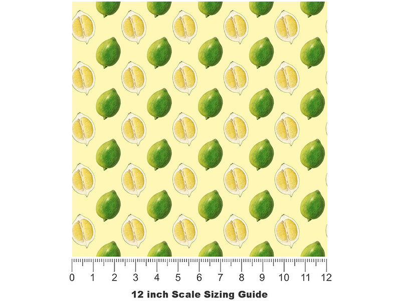 Caustic Castello Fruit Vinyl Film Pattern Size 12 inch Scale~Rwraps Caustic Castello Fruit Sizing Chart~2
