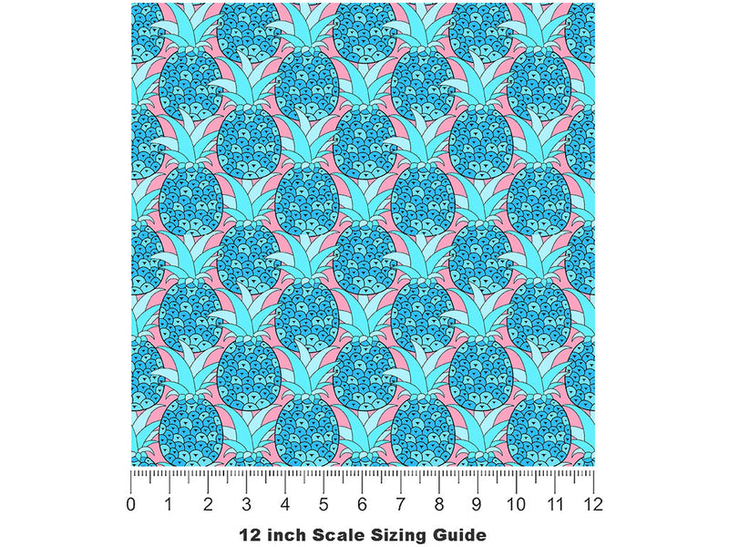 Cayena Lisa Fruit Vinyl Film Pattern Size 12 inch Scale~Rwraps Cayena Lisa Fruit Sizing Chart~2