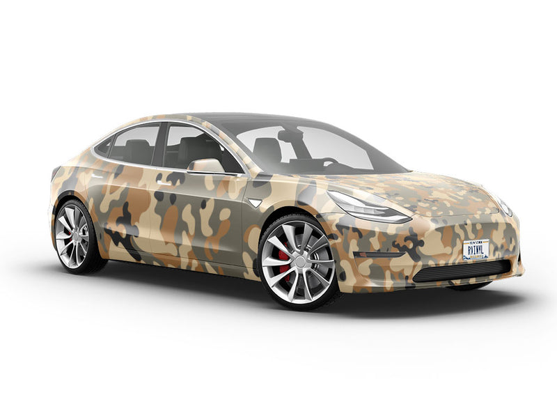 Cedar ERDL Camouflage Vehicle Vinyl Wrap