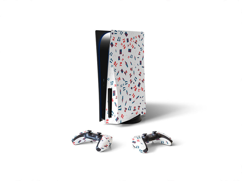celebrate 1776 Sony PS5 DIY Skin