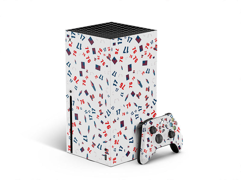 celebrate 1776 XBOX DIY Decal