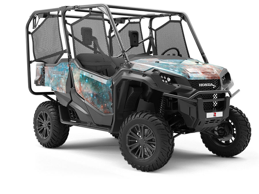 Celestial Night Galaxy Utility Vehicle Vinyl Wrap