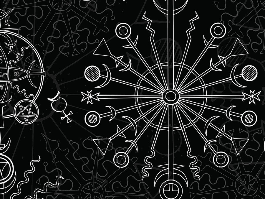 Celestial Offerings Mystic Vinyl Wrap Pattern~Rwraps Series 914 Digitally Printed Vinyl Wrap~0