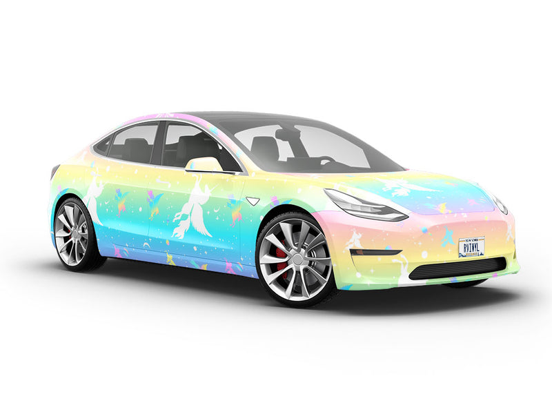 Celestial Reunion Fantasy Vehicle Vinyl Wrap