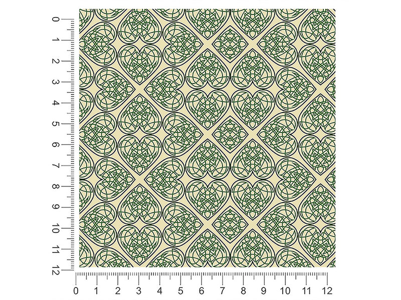 celtic agonies heart 1ft x 1ft Craft Sheets