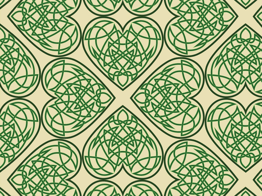 Celtic Agonies Heart Vinyl Wrap Pattern~Rwraps Series 914 Digitally Printed Vinyl Wrap~0