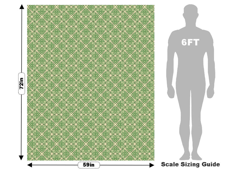 Celtic Agonies Heart Vehicle Wrap Scale~Rwraps Series 914 Celtic Agonies Heart Measurements~1