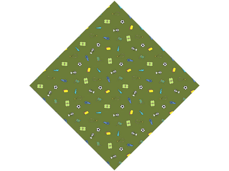 Center Forward Sport Vinyl Wrap Pattern