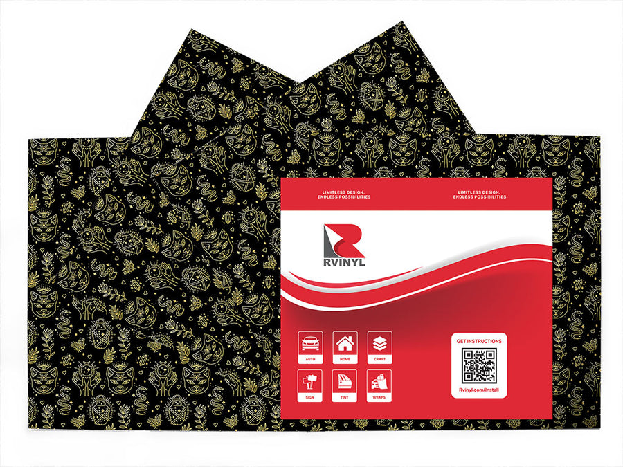 ceremonial images horror Craft Vinyl Sheet Pack