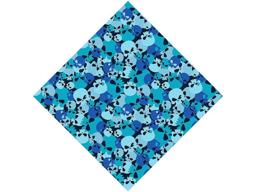 Cerulean Calvaria Halloween Vinyl Wrap Pattern