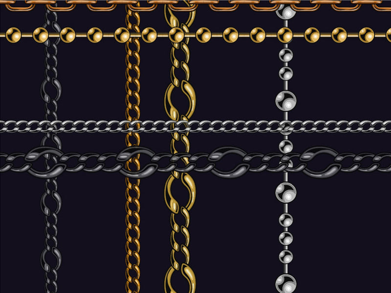 Chain Excitement Bling Vinyl Wrap Pattern~Rwraps Series 914 Digitally Printed Vinyl Wrap~0