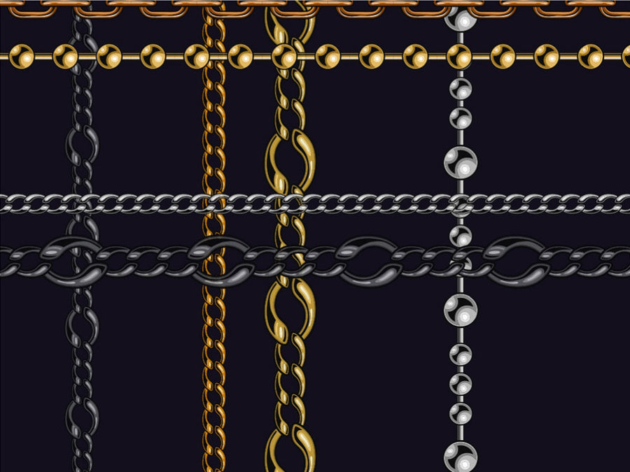 Chain Excitement Bling Vinyl Wrap Pattern~Rwraps Series 914 Digitally Printed Vinyl Wrap~0