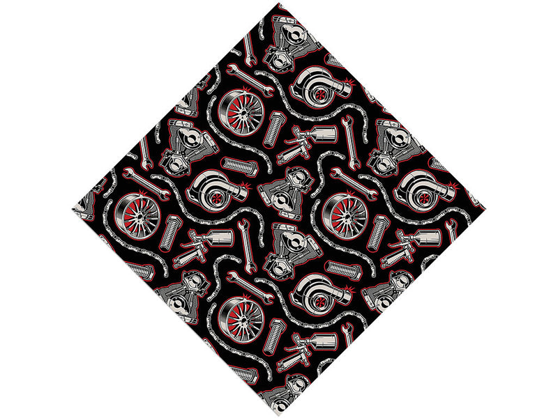 Chained Rims Cars Vinyl Wrap Pattern
