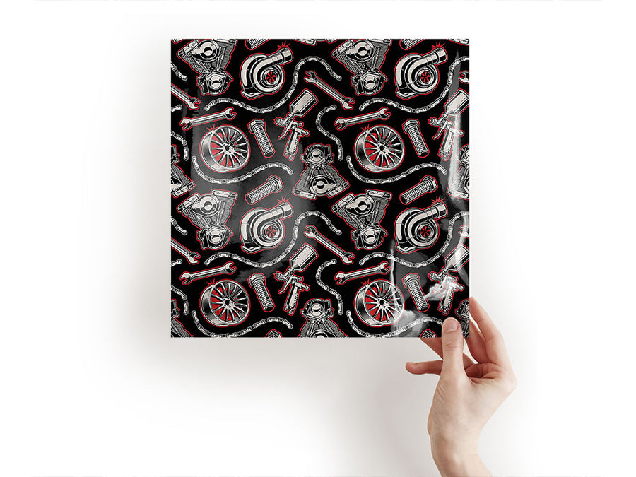 chained rims gearhead Craft Sheets