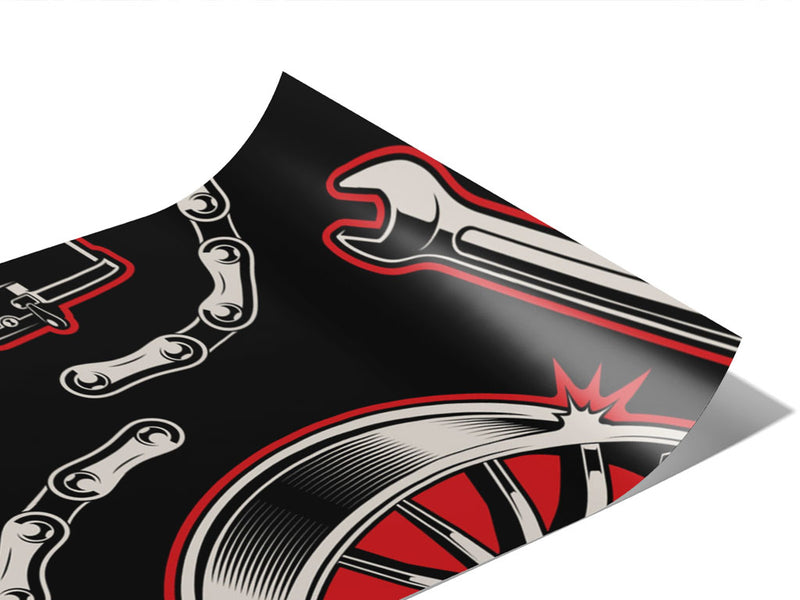 Chained Rims Cars Vinyl Wraps~Rwraps Series 914 Digitally Printed Vinyl Wrap~0
