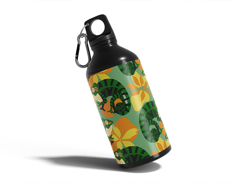 chameleon sight animal Water Bottle DIY Stickers