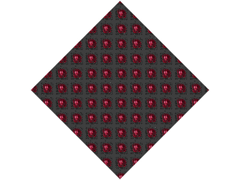 Charcoal Roses Gothic Vinyl Wrap Pattern