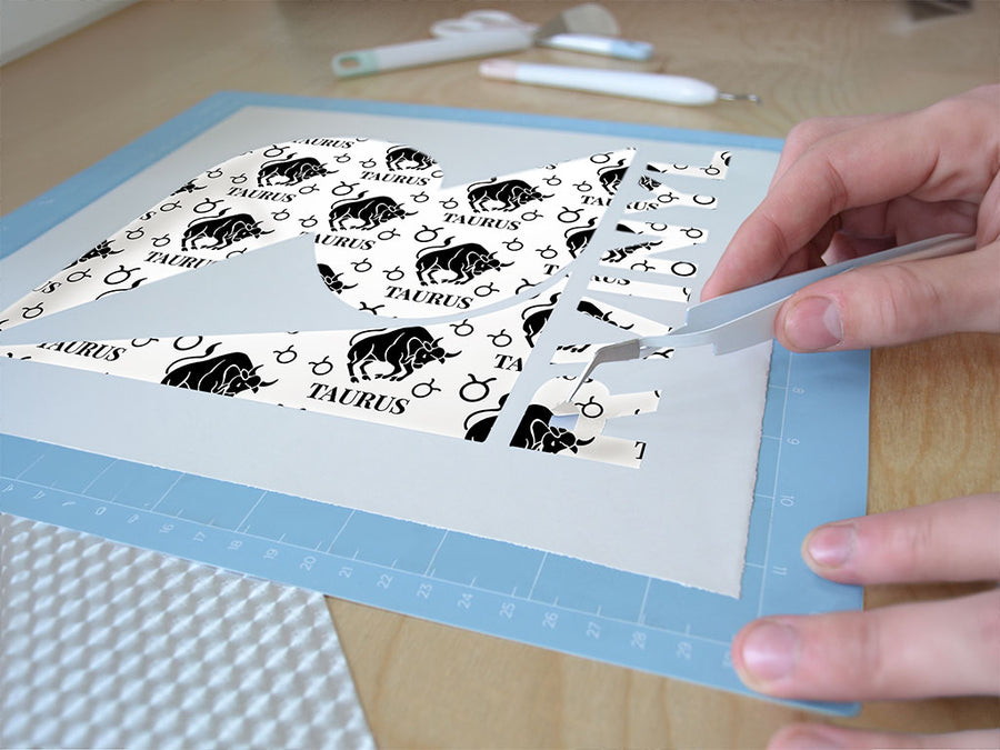 charging bull astrology Easy Weed Craft Vinyl