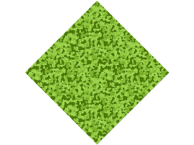 Chartreuse Flecktarn Camouflage Vinyl Wrap Pattern