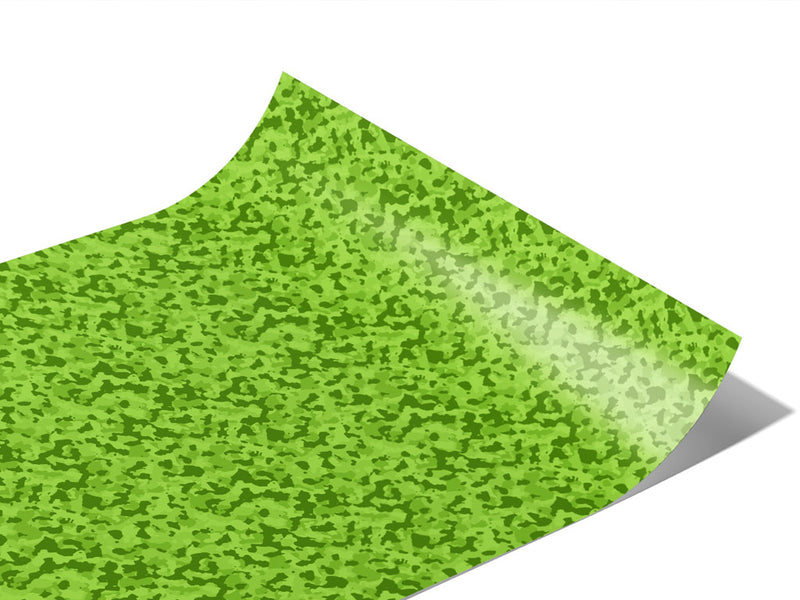 Chartreuse Flecktarn Camouflage Vinyl Wraps~Rwraps Series 914 Digitally Printed Vinyl Wrap~1