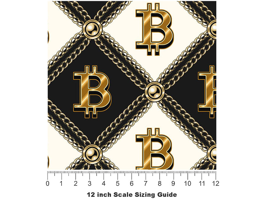 Check Out Technology Vinyl Film Pattern Size 12 inch Scale~Rwraps Check Out Technology Sizing Chart~3