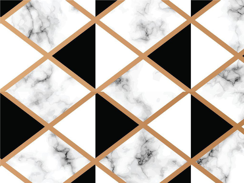 Checkered Diamond Tile Vinyl Wrap Pattern~Rwraps Series 914 Digitally Printed Vinyl Wrap~0