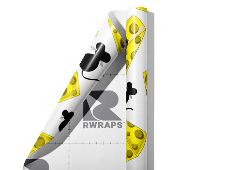 Cheesy Desires Rodent Wrap Film Sheets~Rwraps Series 914 Cheesy Desires Rodent Scrolled Sheet~3