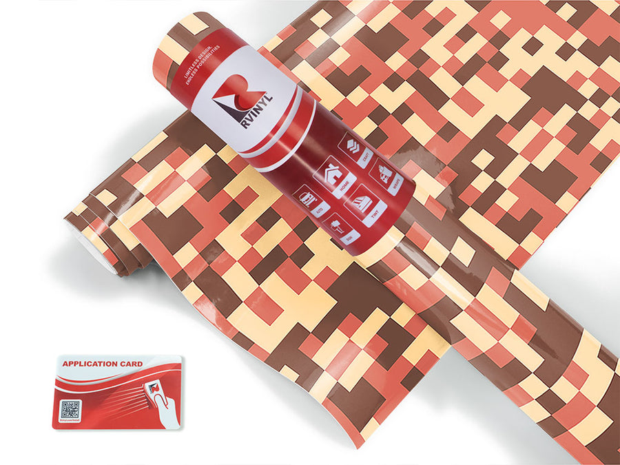 cherry blossoms pixel Craft Vinyl Roll