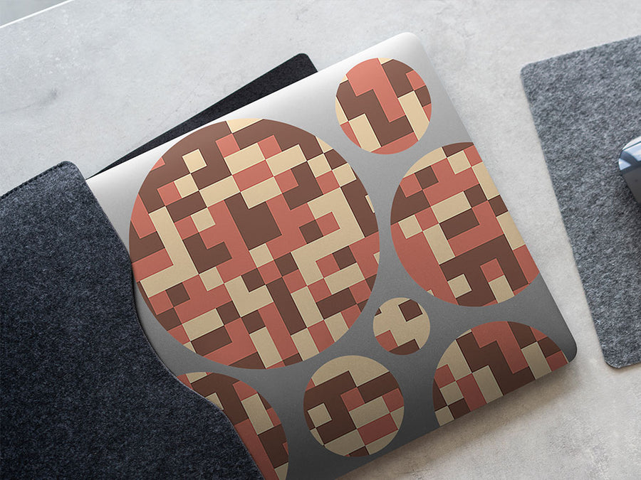 cherry blossoms pixel DIY Laptop Stickers