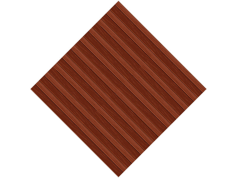 Cherry Spice Wood Plank Vinyl Wrap Pattern