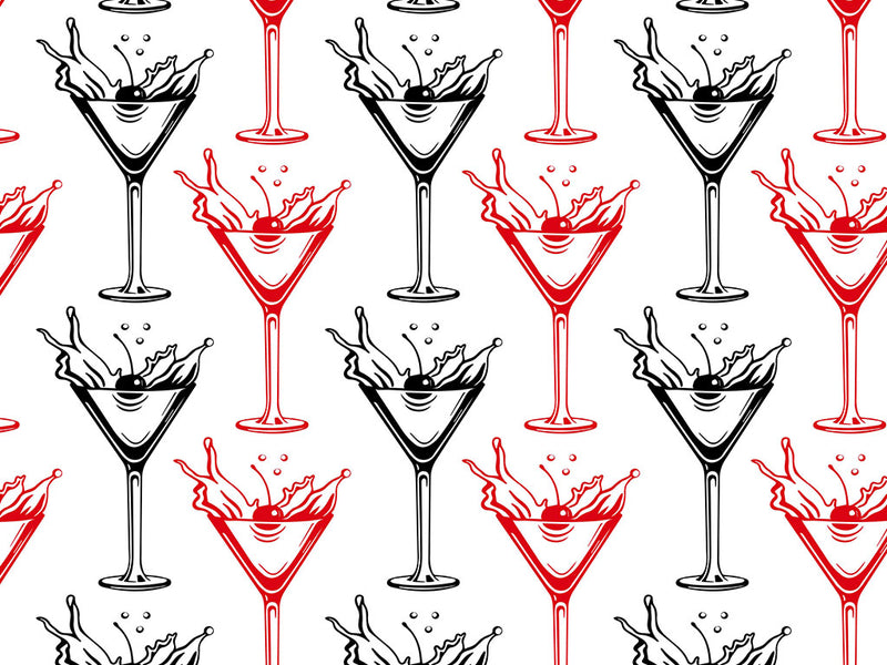 Cherry Splash Alcohol Vinyl Wrap Pattern~Rwraps Series 914 Digitally Printed Vinyl Wrap~0