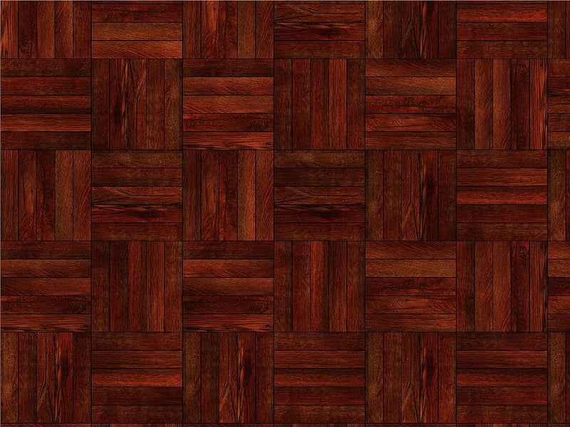 Cherry Stain Wooden Parquet Vinyl Wrap Pattern~Rwraps Series 914 Digitally Printed Vinyl Wrap~0