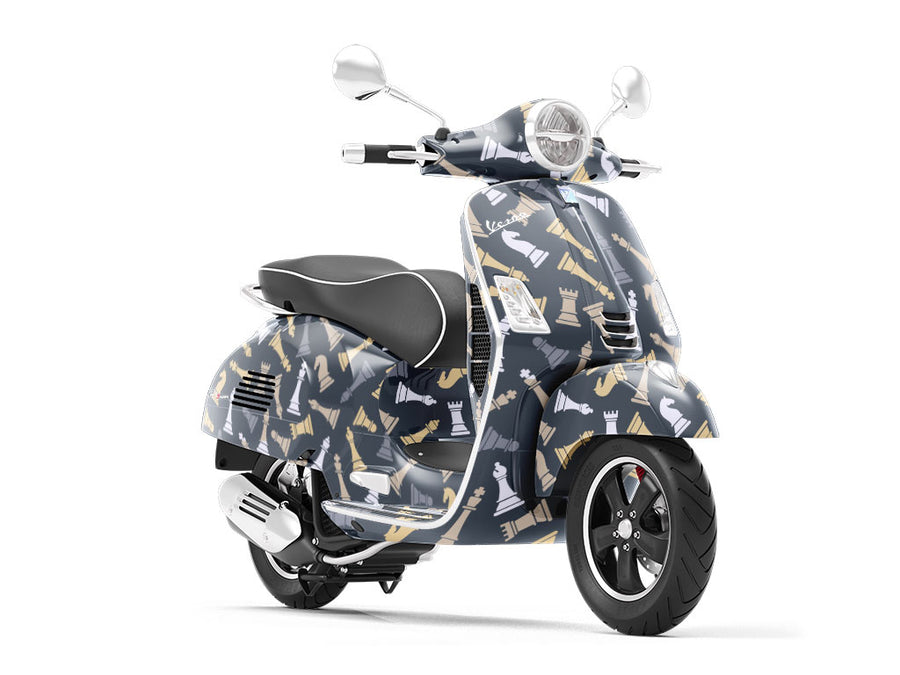 Chess Mindset Hobby Vespa Scooter Wrap Film