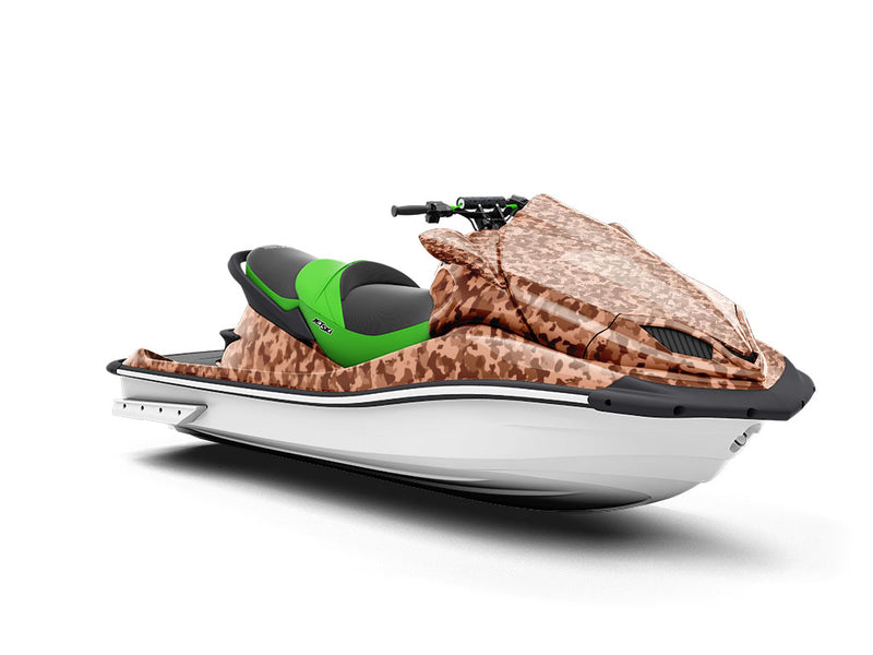 Chestnut Multicam Camouflage Jet Ski Vinyl Customized Wrap