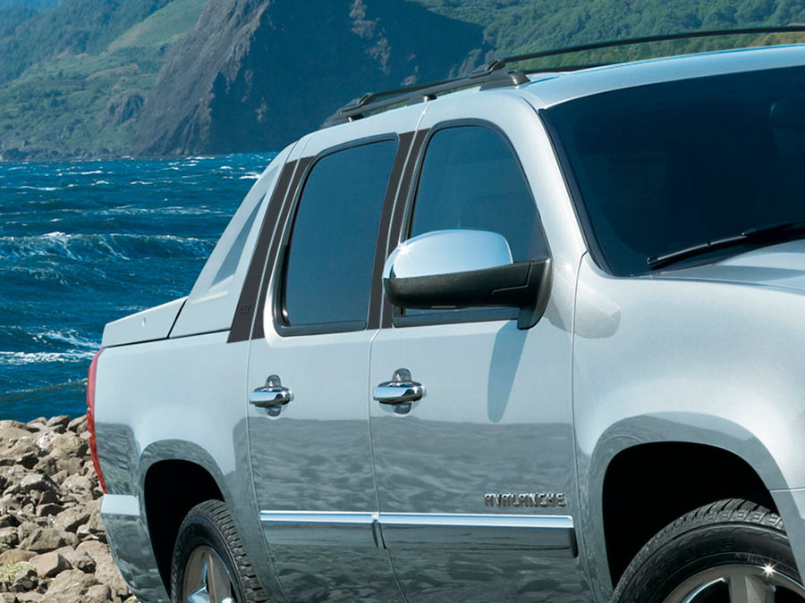 chevrolet avalanche 2002-2006 Custom Pillar Cover Diagram