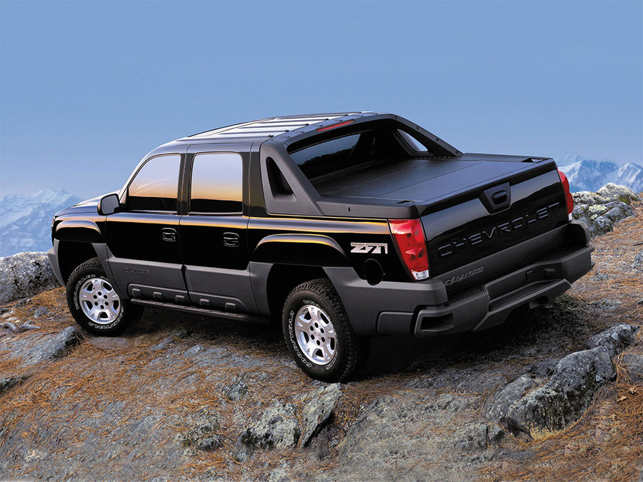 chevrolet avalanche 2007-2013 Matte Black Pillar Trim