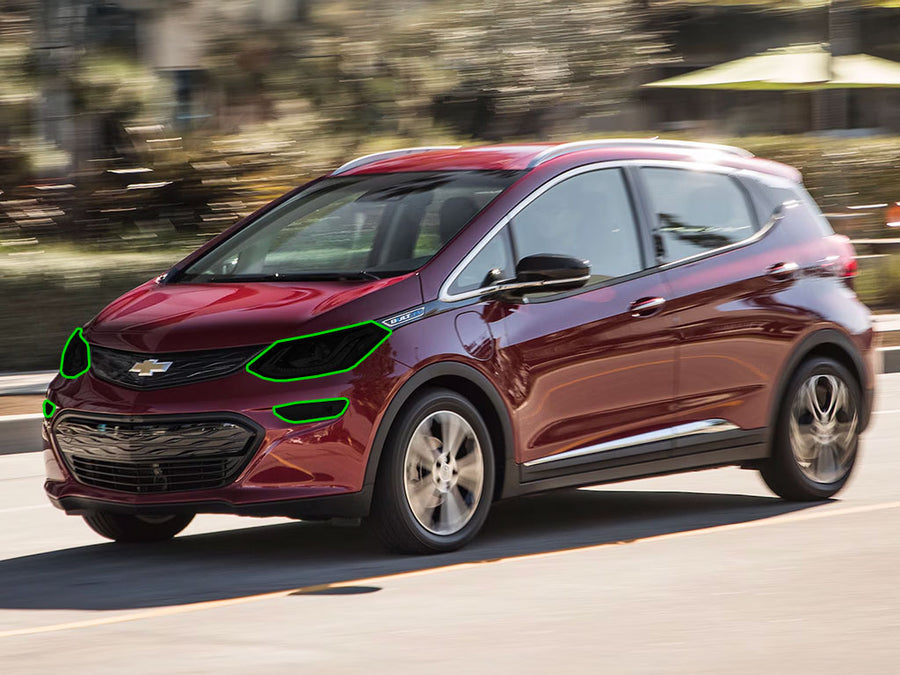 chevrolet bolt ev 2017-2021 Headlight Tint Location
