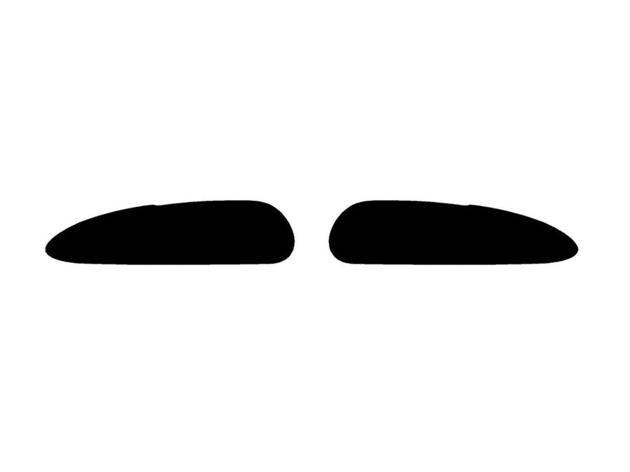 camaro Precut Tail Light Tint Diagram